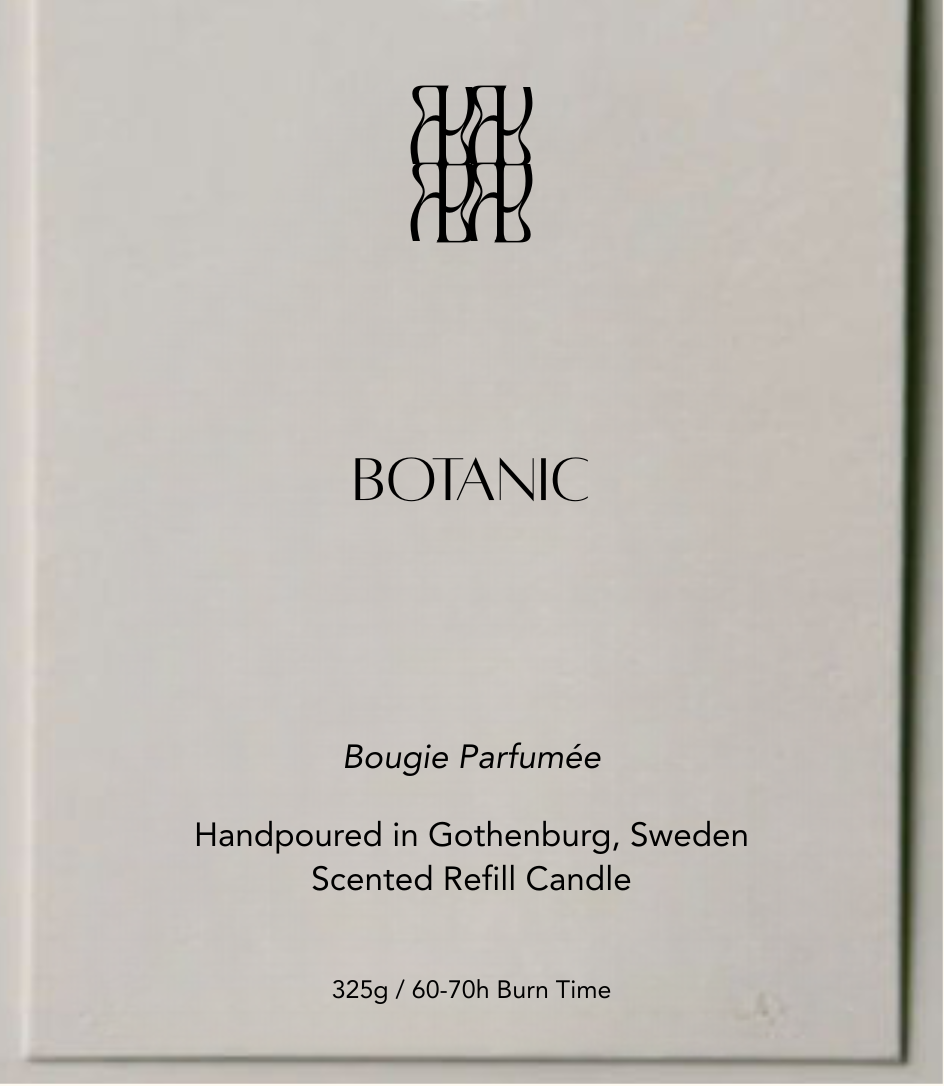 REFILL CANDLE: BOTANIC