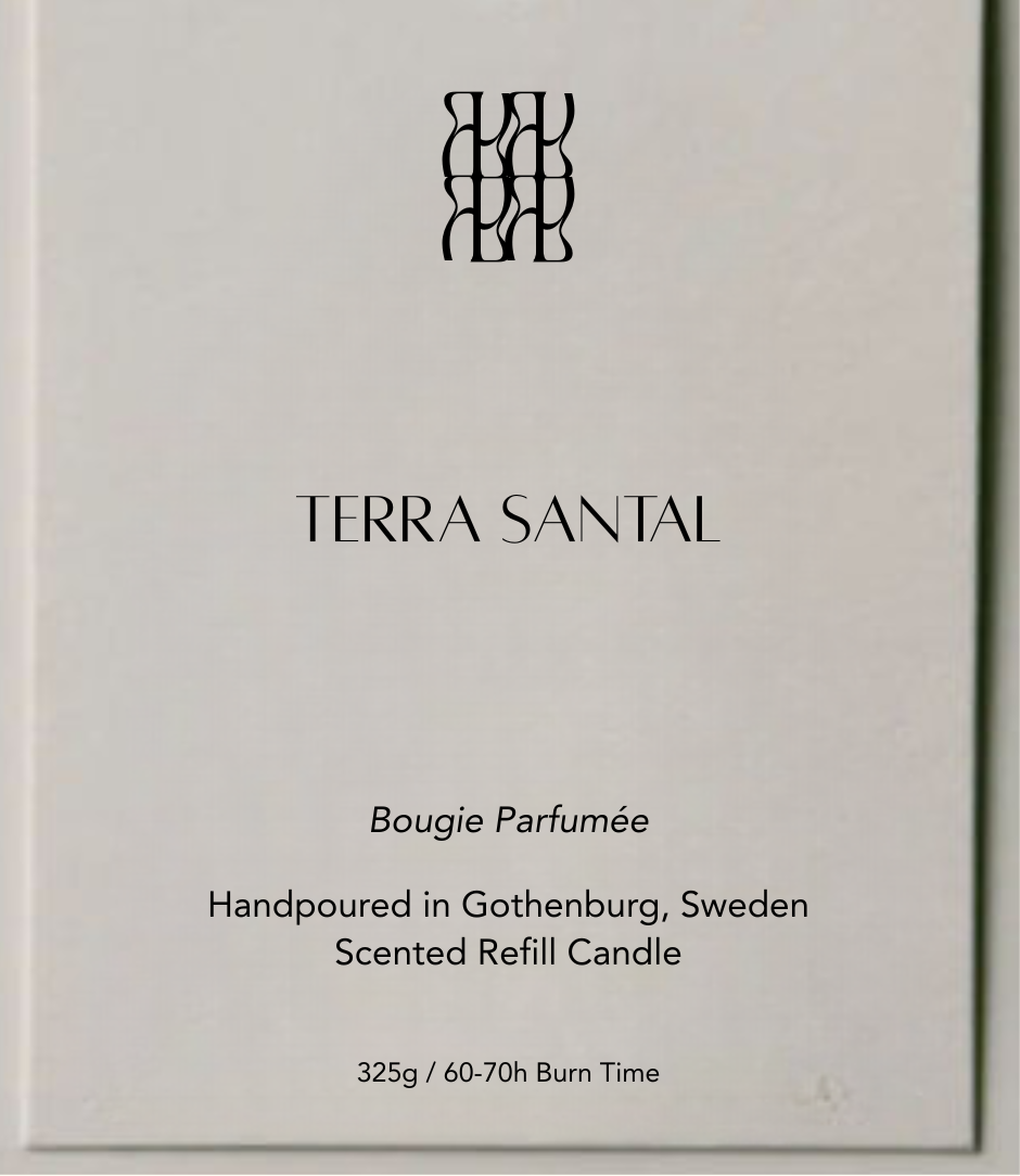 REFILL CANDLE: TERRA SANTAL
