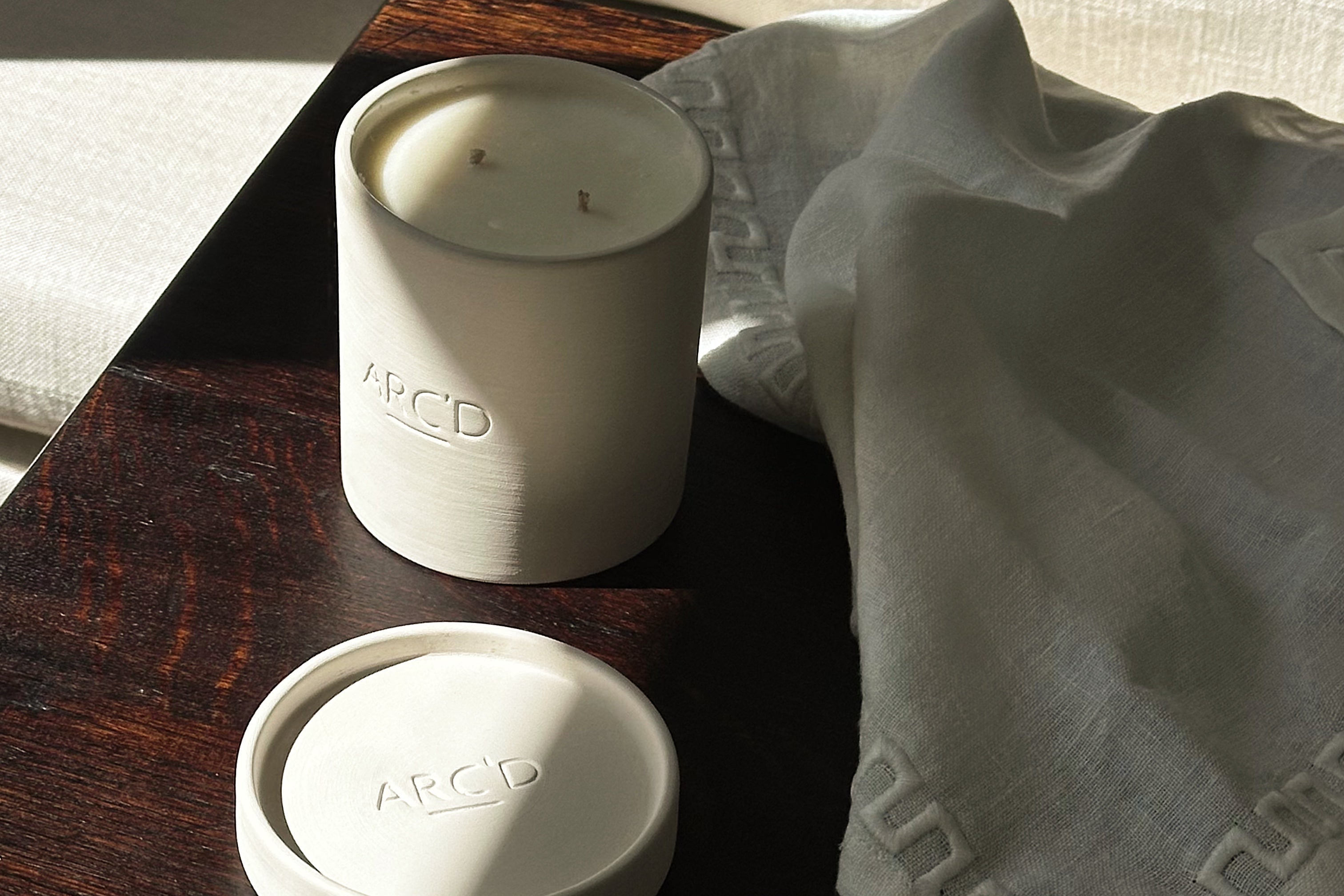 CUSTOMISABLE SCENTED CANDLE - CASHMERE
